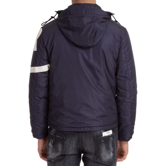 Moncler Bert Hooded Jacket Down Filled Size 4 Large New - Picture 4 of 9